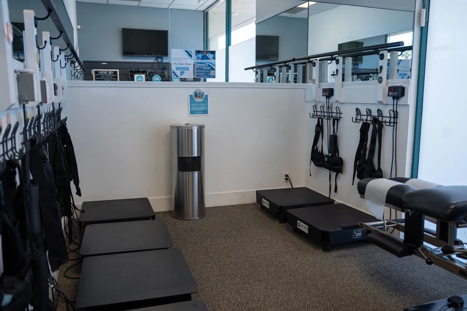 Vibration therapy room at Discover Chiropractic