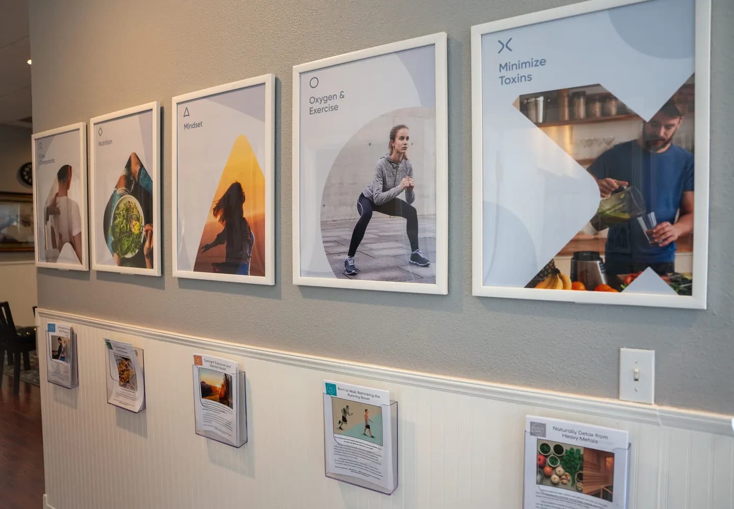 Inside Discover Chiropractic — 5 Essentials hall